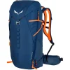 SOLDES TOUT À SALEWA MTN TRAINER 2 28 DARK DENIM/FLUO ORANGE 23 17