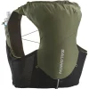 SALOMON ADV SKIN 5 WITH FLASKS GRAPE LEAF/BLACK 23 Neuve avec étiquette 17