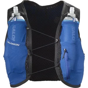 Satisfait ou Remboursé SALOMON ACTIVE SKIN 4 WITH FLASKS SURF THE WEB/B 23 8