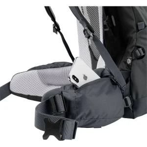 magasin solde DEUTER FUTURA AIR TREK 45 + 10 SL NOIR/GRAPHITE 22 18
